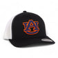 Auburn Tigers 3D YP Snapback Trucker Hat- Black/ White