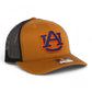 Auburn Tigers 3D Snapback Trucker Hat- Caramel/ Black