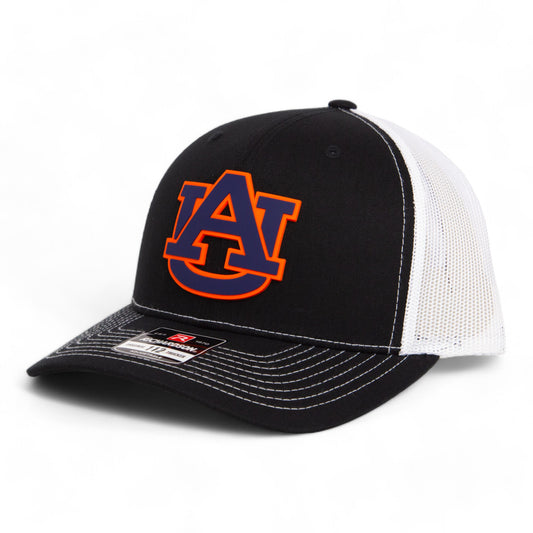 Auburn Tigers 3D Snapback Trucker Hat- Black/ White