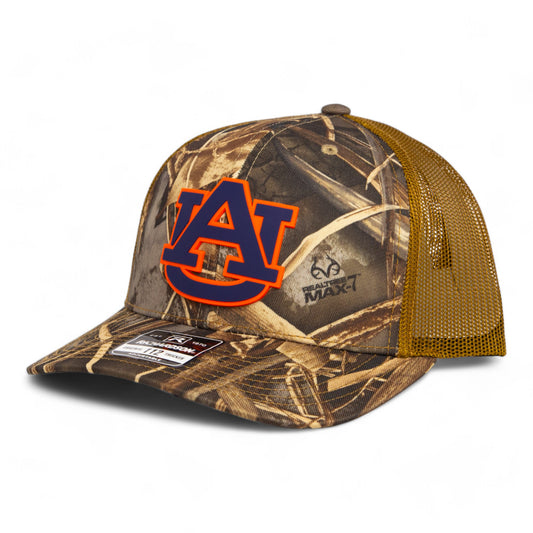 Auburn Tigers 3D Snapback Trucker Hat- Realtree Max 7/ Buck