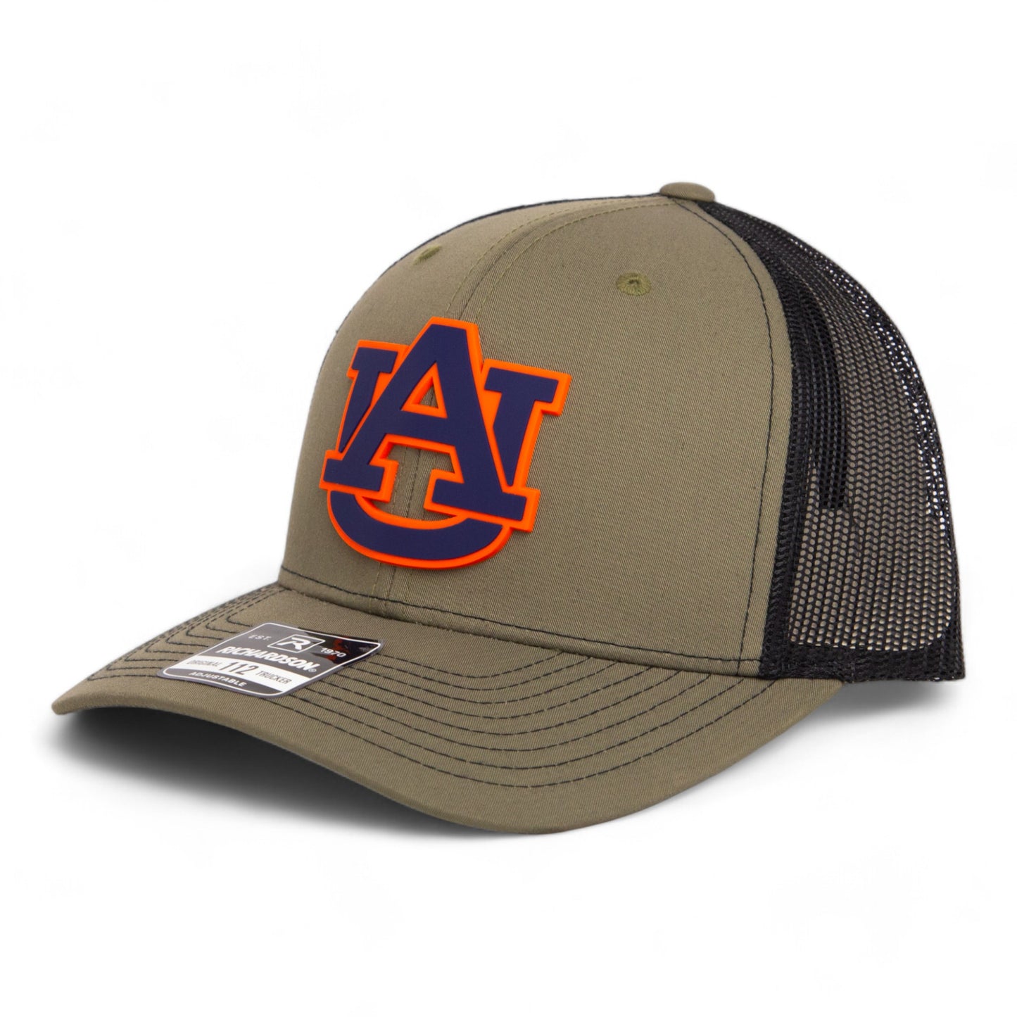 Auburn Tigers 3D Snapback Trucker Hat- Loden/ Black