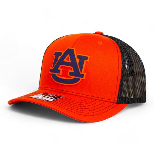 Auburn Tigers 3D Snapback Trucker Hat- Orange/ Black