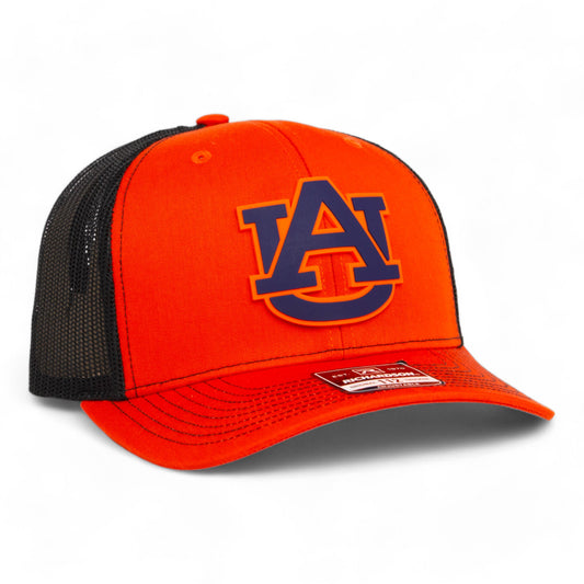 Auburn Tigers 3D Snapback Trucker Hat- Orange/ Black