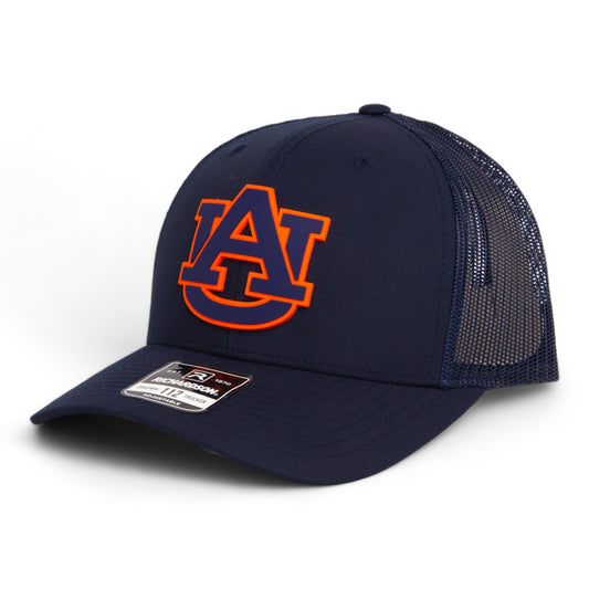 Auburn Tigers 3D Snapback Trucker Hat- Navy