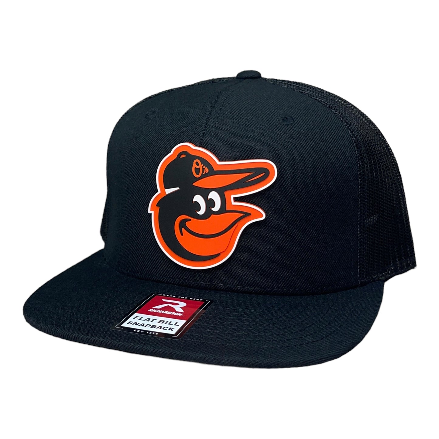 Baltimore Orioles 3D Snapback Wool Blend Flat Bill Hat- Black