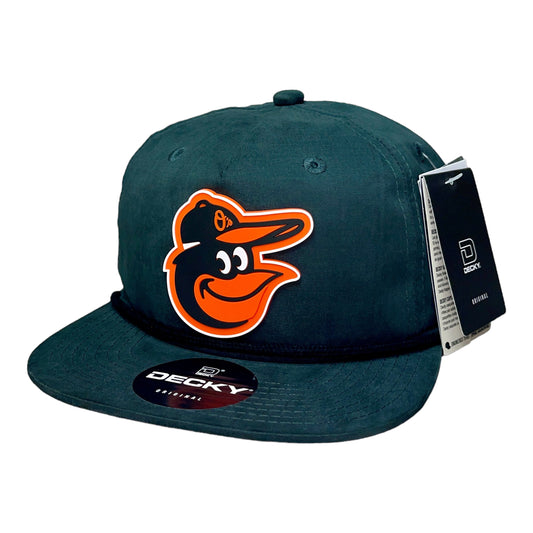 Baltimore Orioles 3D Classic Rope Hat- Charcoal/ Black