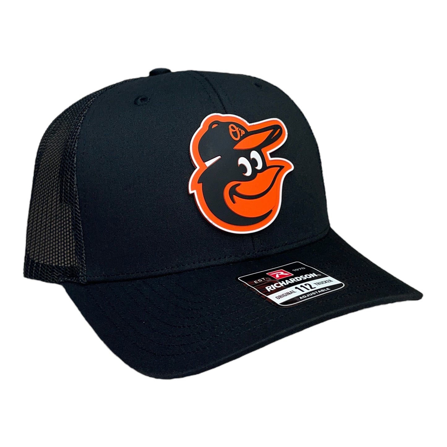 Baltimore Orioles 3D Snapback Trucker Hat- Black