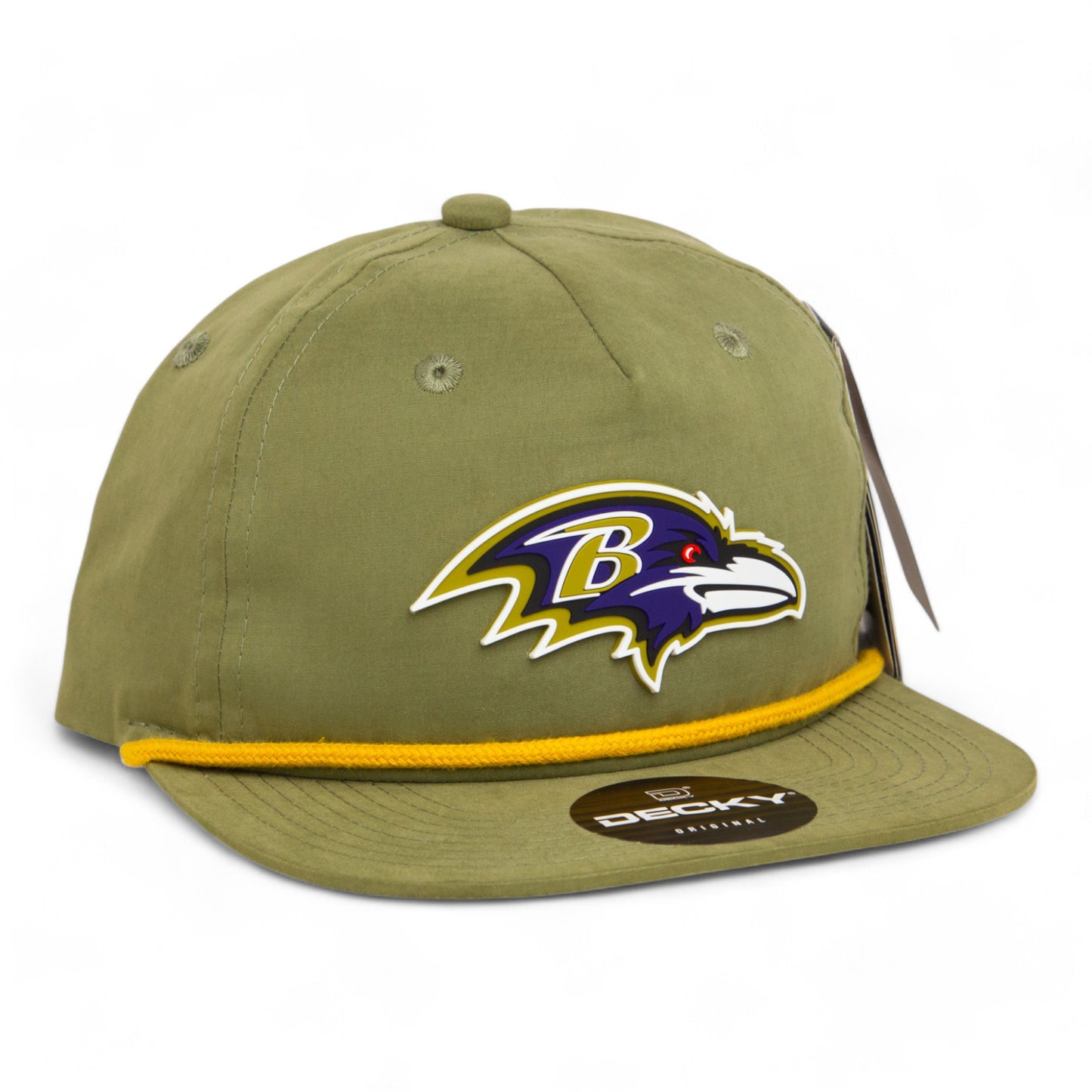 Baltimore Ravens 3D Classic Rope Hat- Loden/ Amber