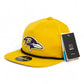 Baltimore Ravens 3D Perforated Rope Hat- Biscuit/ Black