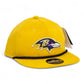 Baltimore Ravens 3D Perforated Rope Hat- Biscuit/ Black