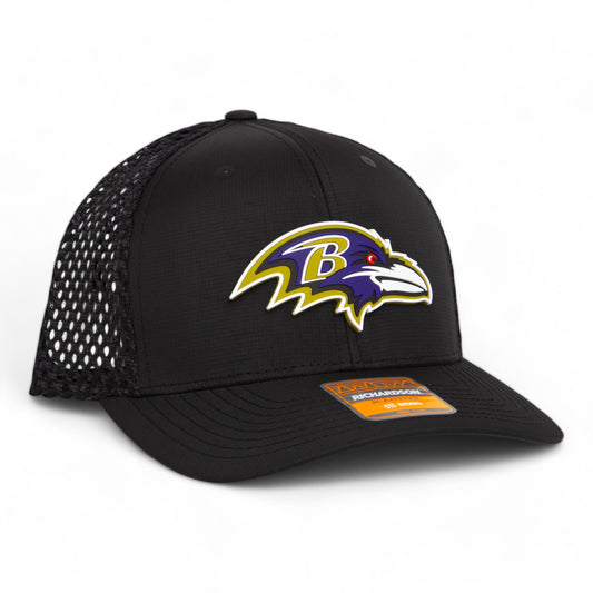 Baltimore Ravens 3D Snapback Tilikum Trucker Hat- Black