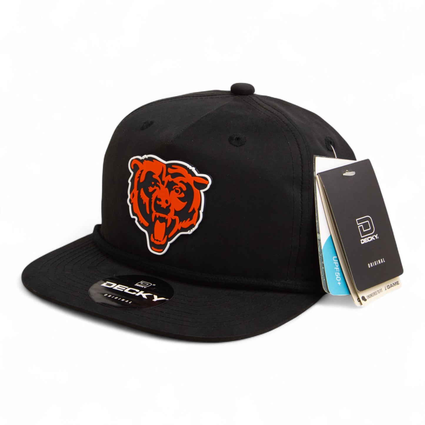 Chicago Bears 3D Classic Rope Hat- Black