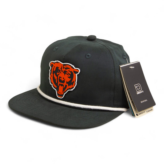 Chicago Bears 3D Classic Rope Hat- Charcoal/ White
