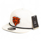 Chicago Bears 3D Perforated Rope Hat- White/ Black