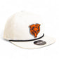 Chicago Bears 3D Perforated Rope Hat- White/ Black