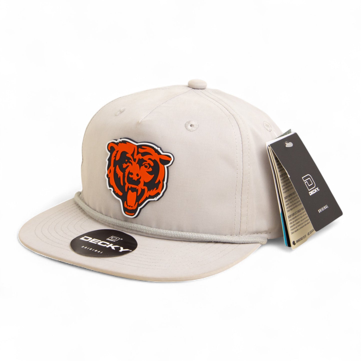 Chicago Bears 3D Classic Rope Hat- Grey