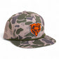 Chicago Bears 3D Umpqua Rope Hat- Marsh Duck Camo/ Olive Green