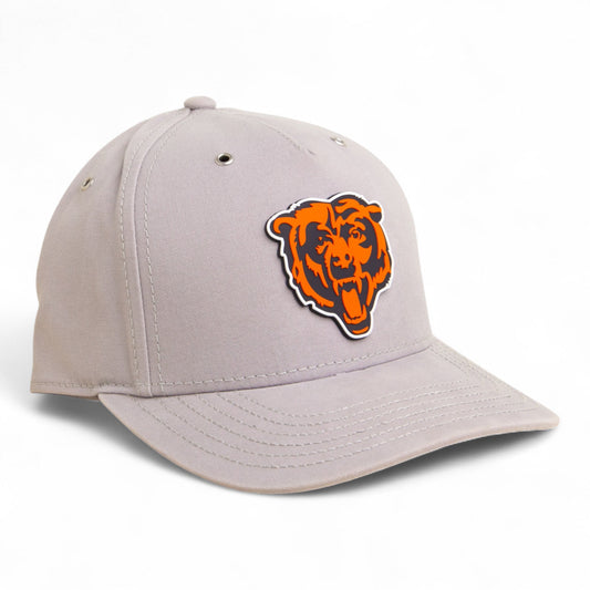 Chicago Bears 3D Snapback Canvas Hat- Grey