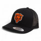 Chicago Bears 3D YP Snapback Trucker Hat- Black