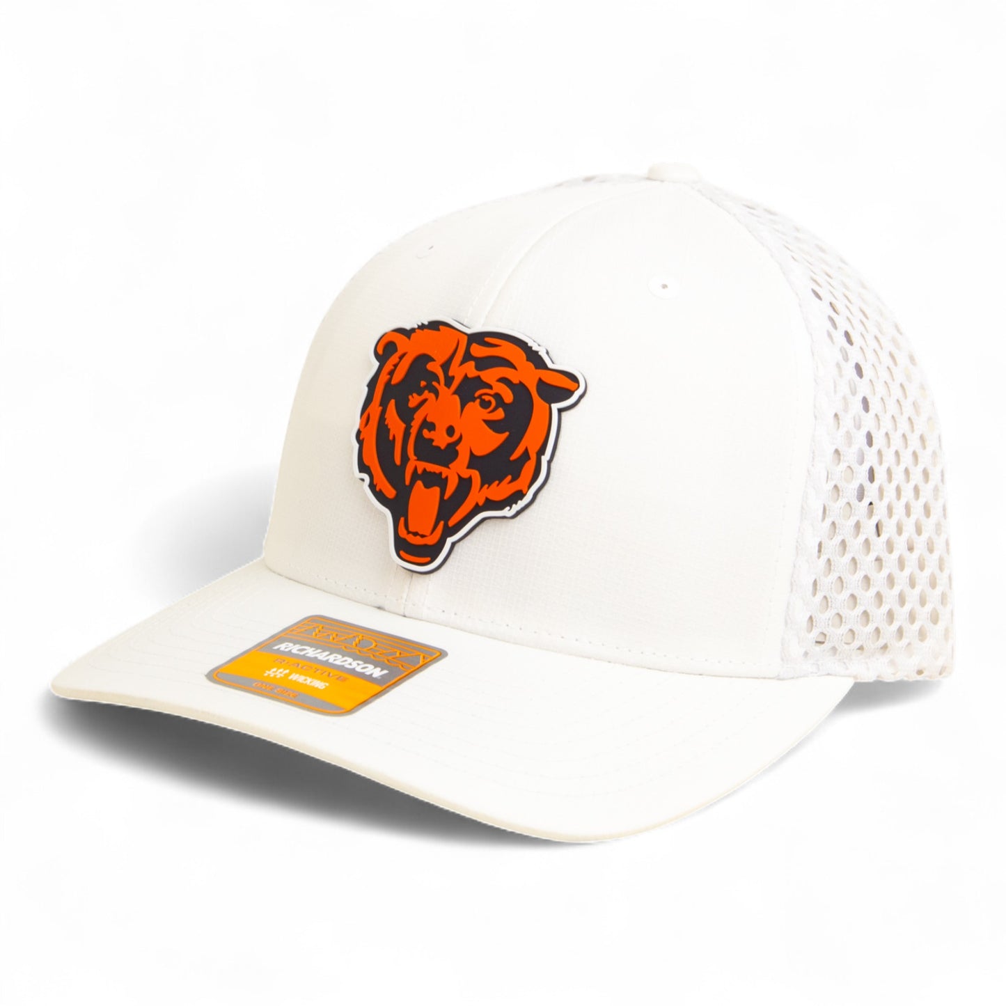Chicago Bears 3D Snapback Tilikum Trucker Hat- White