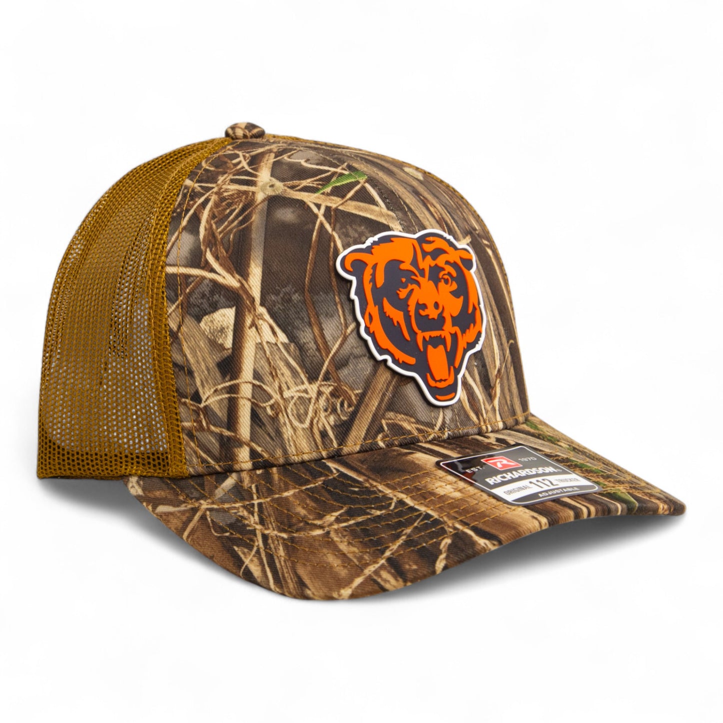 Chicago Bears 3D Snapback Trucker Hat- Realtree Max 7/ Buck