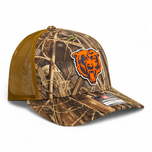 Chicago Bears 3D Snapback Trucker Hat- Realtree Max 7/ Buck