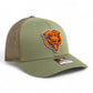 Chicago Bears 3D Snapback Trucker Hat- Loden