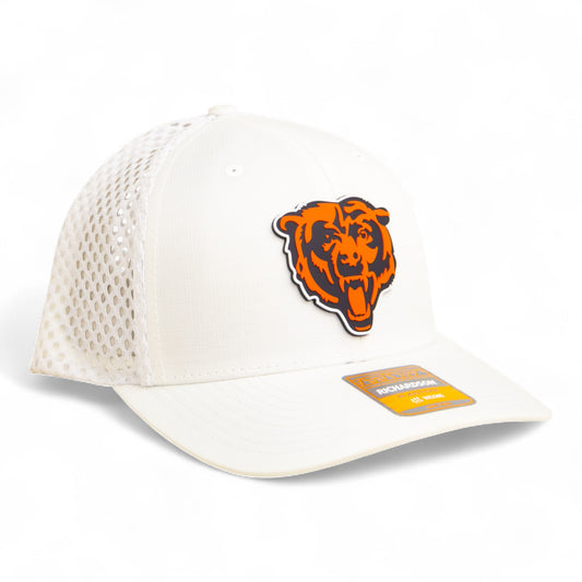 Chicago Bears 3D Snapback Tilikum Trucker Hat- White