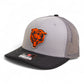 Chicago Bears 3D Snapback Trucker Hat- Grey/ Charcoal/ Black