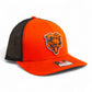Chicago Bears 3D Snapback Trucker Hat- Orange/ Black
