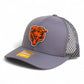 Chicago Bears 3D Snapback Tilikum Trucker Hat- Charcoal