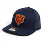 Chicago Bears 3D Snapback Trucker Hat- Navy