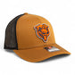 Chicago Bears 3D Snapback Trucker Hat- Caramel/ Black