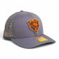 Chicago Bears 3D Snapback Tilikum Trucker Hat- Charcoal