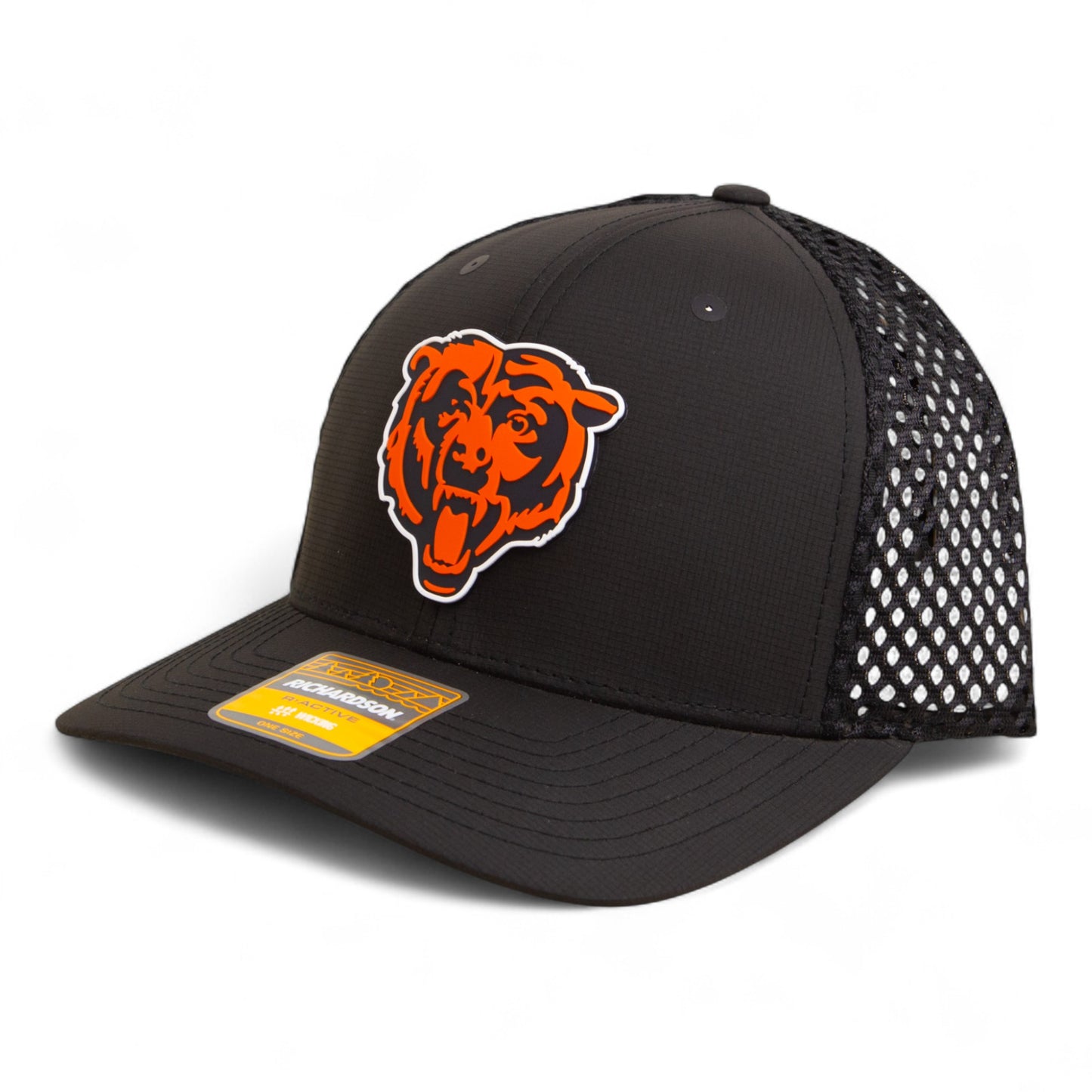 Chicago Bears 3D Snapback Tilikum Trucker Hat- Black
