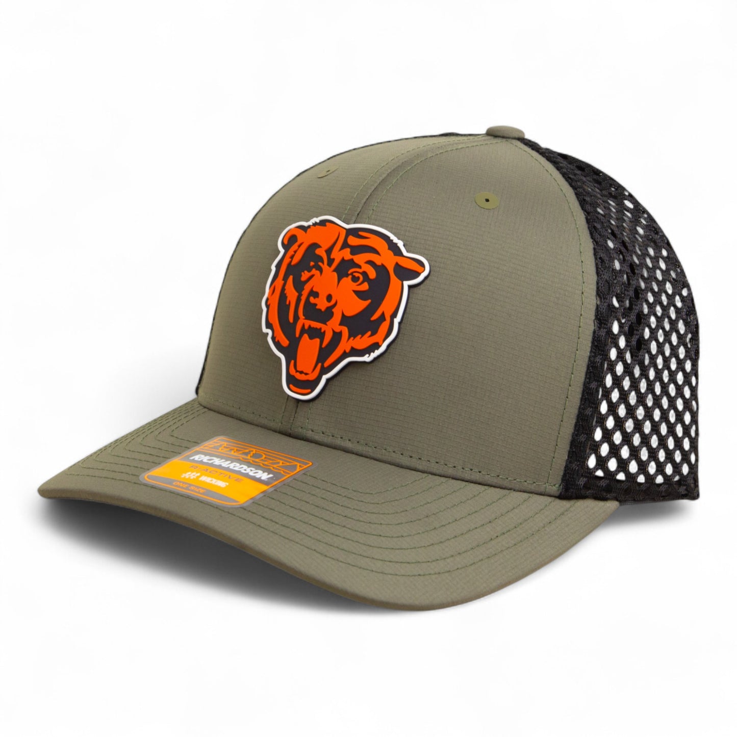 Chicago Bears 3D Snapback Tilikum Trucker Hat- Loden/ Black