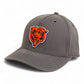 Chicago Bears 3D Snapback Canvas Hat- Charcoal