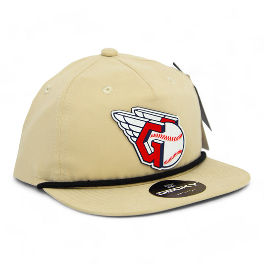 Cleveland Guardians 3D Classic Rope Hat- Birch/ Black