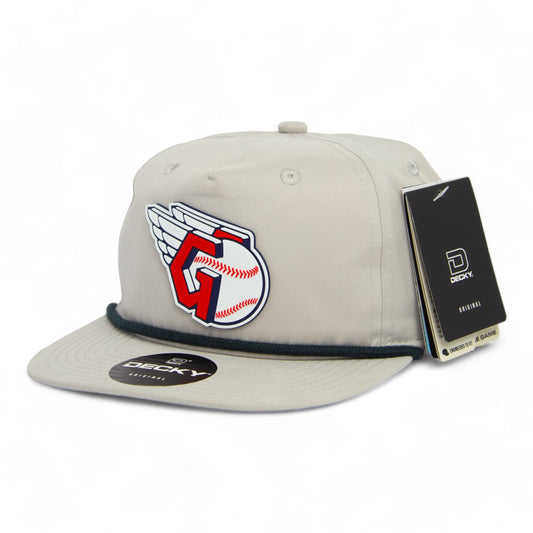 Cleveland Guardians 3D Classic Rope Hat- Grey/ Charcoal