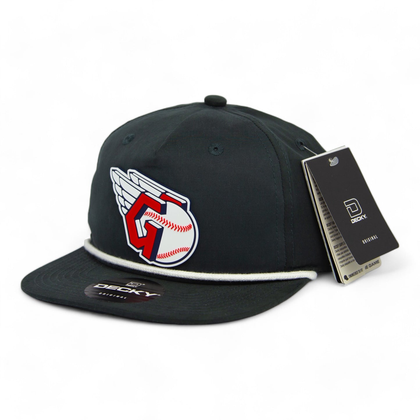 Cleveland Guardians 3D Classic Rope Hat- Charcoal/ White