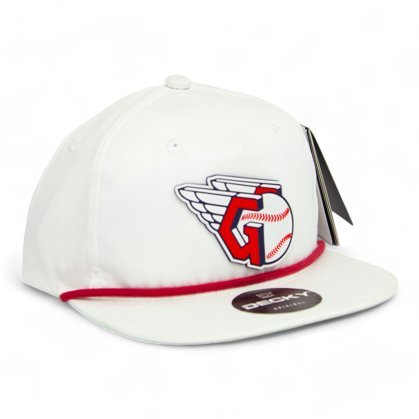 Cleveland Guardians 3D Classic Rope Hat- White/ Red