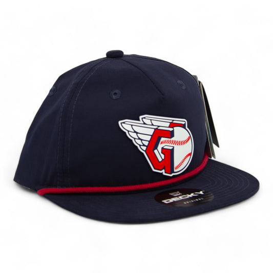 Cleveland Guardians 3D Classic Rope Hat- Navy/ Red