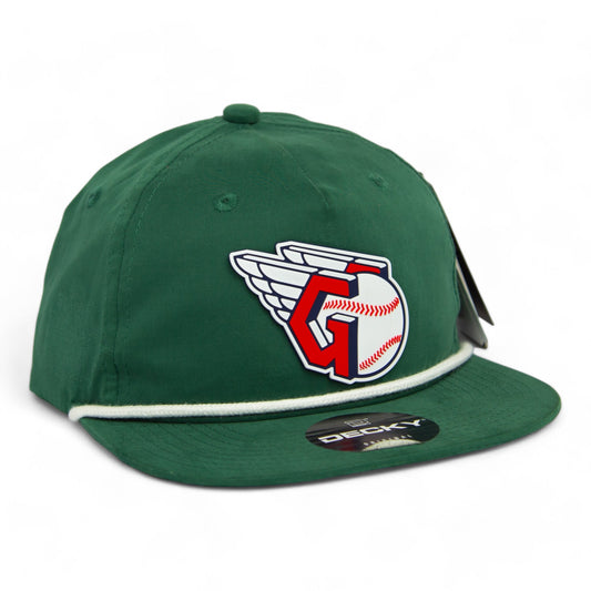 Cleveland Guardians 3D Classic Rope Hat- Forest/ White