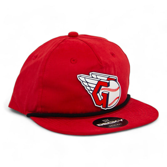 Cleveland Guardians 3D Classic Rope Hat- Red/ Black