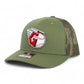 Cleveland Guardians 3D Snapback Trucker Hat- Loden/ Green Camo