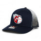 Cleveland Guardians 3D Snapback Trucker Hat- Navy Fade