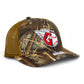 Cleveland Guardians 3D Snapback Trucker Hat- Realtree Max 7/ Buck