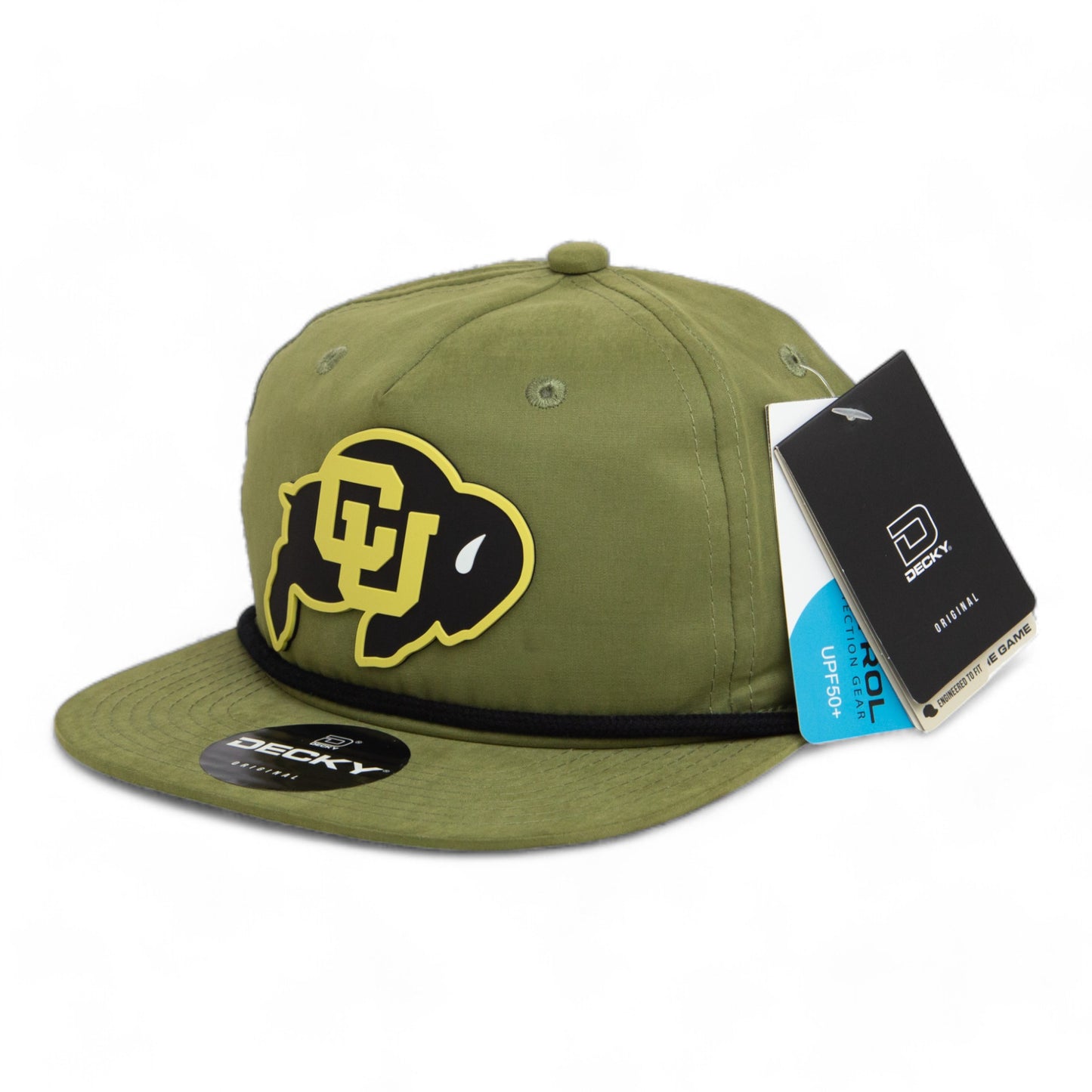 Colorado Buffaloes 3D Classic Rope Hat- Loden/ Black