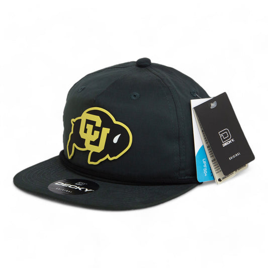 Colorado Buffaloes 3D Classic Rope Hat- Charcoal/ Black