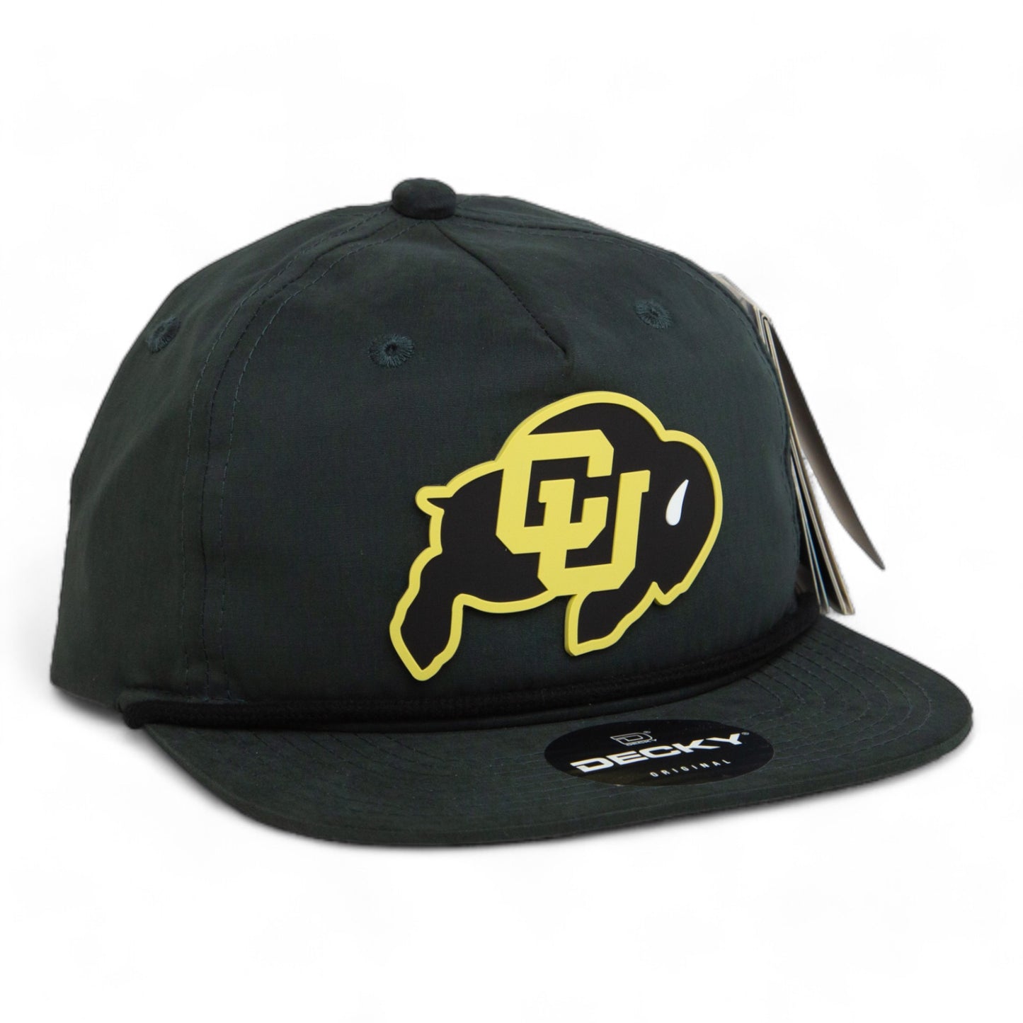 Colorado Buffaloes 3D Classic Rope Hat- Charcoal/ Black